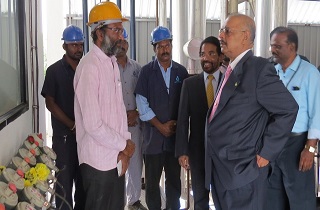 Dr. Muhammed Majeed, Founder & Chairman, Sami-Sabinsa Group inaugurates new Solvent Extraction Plant in Dobaspet, Bangalore