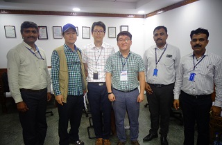 Korean Agency of HACCP Accrediation and Services (Korean FDA) visit our Kunigal facility on Nov 15th, 2017 to inspect the production