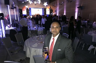 Sami-Sabinsa founder Muhammed Majeed Ph.D. was chosen as the 2018 NutraChampion in the NutraIngredients Awards in association with VitaFoods Europe.  Shaheen Majeed, Sabinsa President Worldwide, accepted the award on his father’s behalf in Geneva on 16th May 2018.
