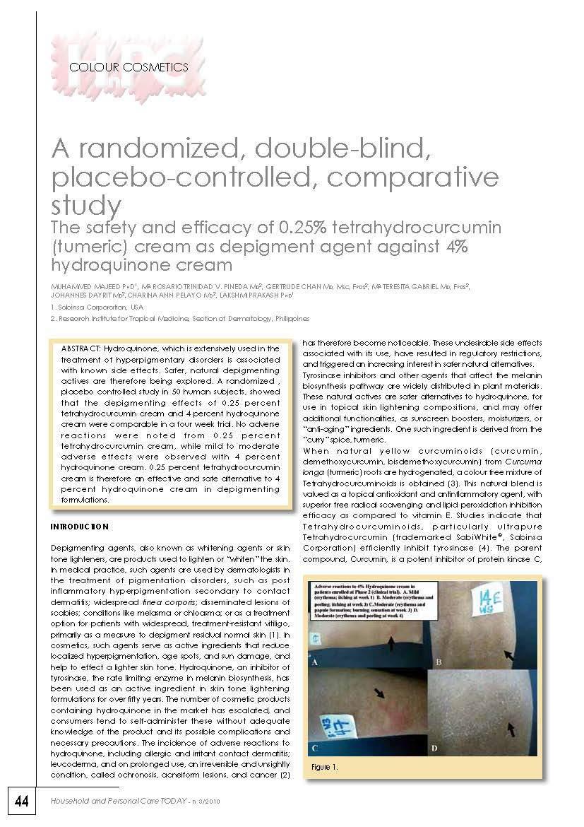 A randomized, double-blind, placebo-controlled, comparative study