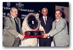Best Export Award Overall - GOLD Award for Excellence in Exports from Karnataka for the period of 1996 thru 2000 by Visvesvaraya Industrial Trade Centre, Govt. of Karnataka, Centre for Export Promotion